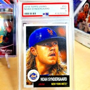 2018 Topps Living Set Noah Syndergaard PSA 9 GM/MT